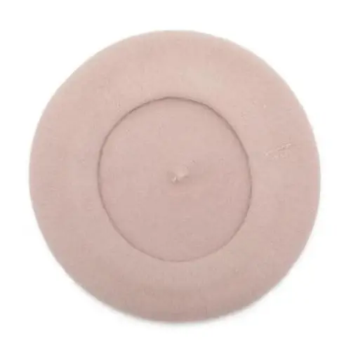 ZLYC Wool French Beret Hat Solid Color Beret Cap for Women Girls - 4