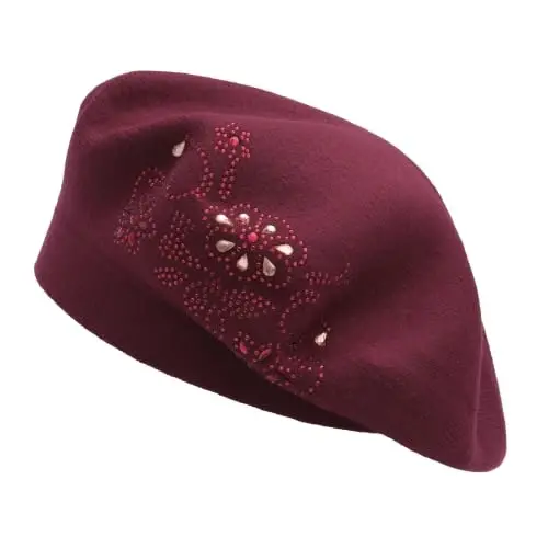 ZLYC Women French Beret Hat Reversible Knit Thickened Warm Artist Cap | Soft dense, timeless parisian vintage aesthetic, daily outfits matching, café gallery weekend stroll, autumn holiday party - 4