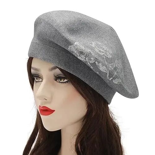 ZLYC Women French Beret Hat Reversible Knit Thickened Warm Artist Cap | Soft dense, timeless parisian vintage aesthetic, daily outfits matching, café gallery weekend stroll, autumn holiday party - ZLYC (1)
