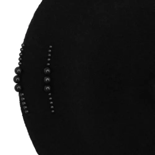ZLYC Women French Beret Hat Winter Knitted Stretchable Beret Artist Cap | classic artist beret,soft stretch fit,city travel photo shoot, festival vintage party artist costume,daily matching - 6
