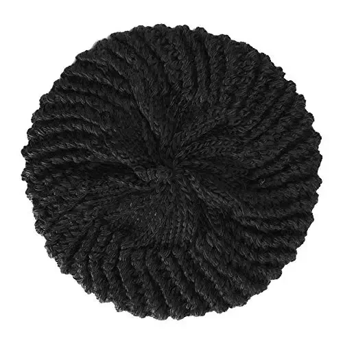 ZLYC Women Wool French Beret Hat for Women Winter Knitted Berets Artist Cap - 5