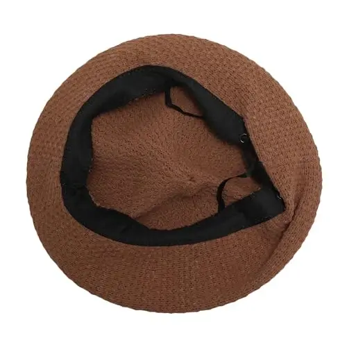 ZLYC Women Wool French Beret Hat for Women Winter Knitted Berets Artist Cap - 5