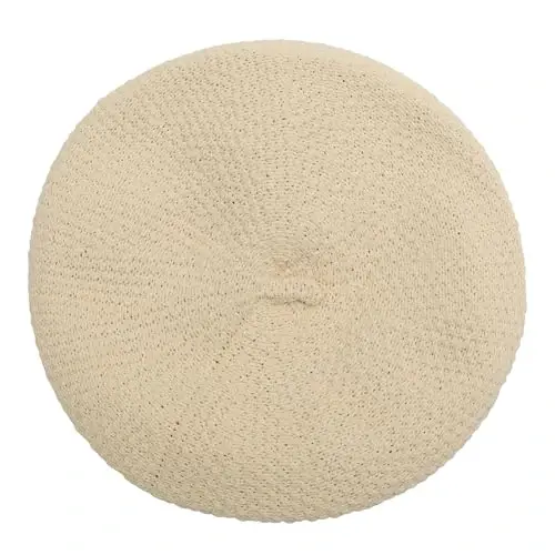 ZLYC Women Wool French Beret Hat for Women Winter Knitted Berets Artist Cap - 4