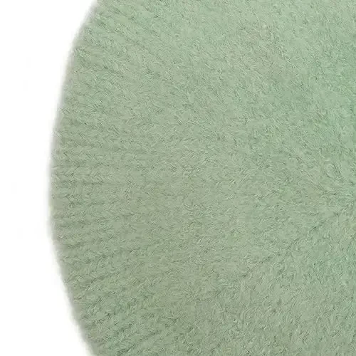 ZLYC Women Wool French Beret Hat for Women Winter Knitted Berets Artist Cap - 6