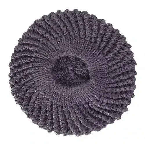 ZLYC Women Wool French Beret Hat for Women Winter Knitted Berets Artist Cap - 5