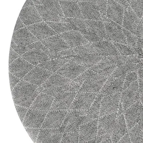 ZLYC Womens French Beret Hat Reversible Knitted Thickened Warm Cap for Ladies Girls - 7