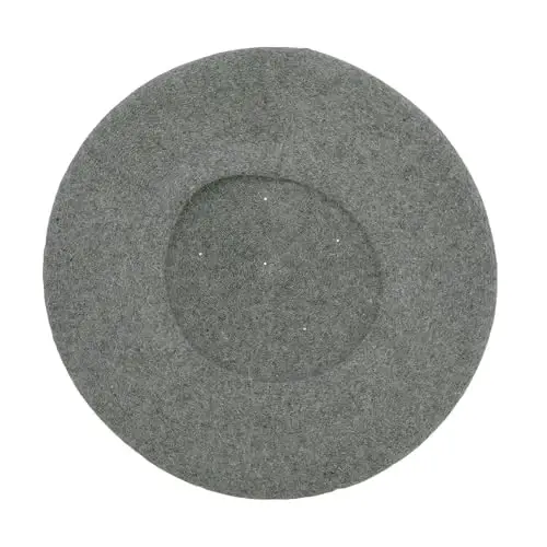 ZLYC Womens French Beret Hat Reversible Knitted Thickened Warm Cap for Ladies Girls - 6