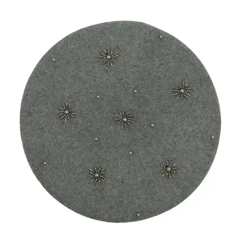 ZLYC Womens French Beret Hat Reversible Knitted Thickened Warm Cap for Ladies Girls 