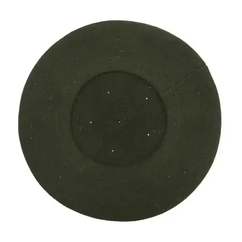 ZLYC Womens French Beret Hat Reversible Knitted Thickened Warm Cap for Ladies Girls - 6