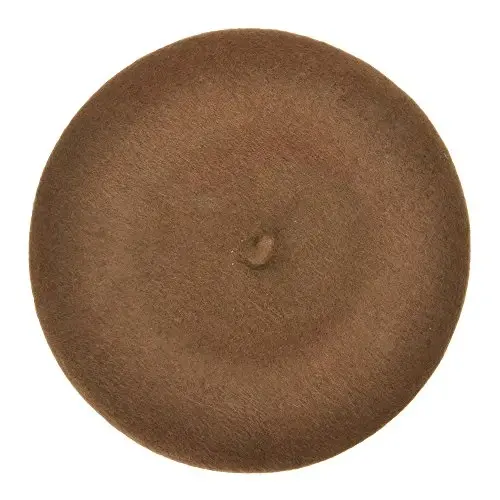 ZLYC Wool French Beret Hat Solid Color Beret Cap for Women Girls - 4