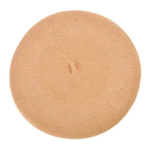 ZLYC Wool French Beret Hat Solid Color Beret Cap for Women Girls - 5