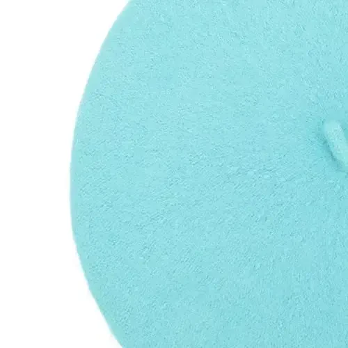 ZLYC Wool French Beret Hat Solid Color Beret Cap for Women Girls - 6
