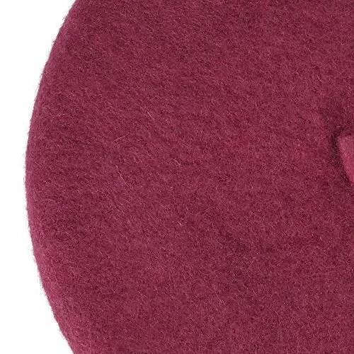 ZLYC Wool French Beret Hat Solid Color Beret Cap for Women Girls - 6