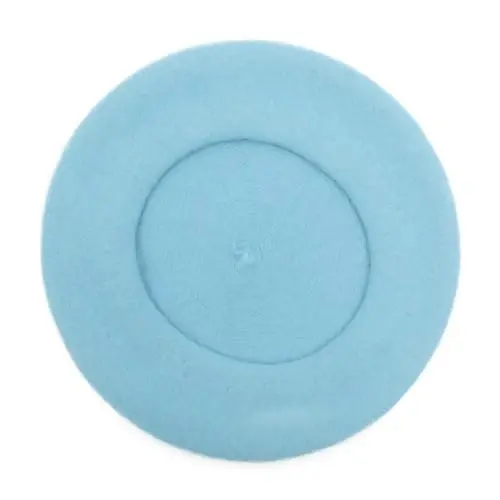 ZLYC Wool French Beret Hat Solid Color Beret Cap for Women Girls 