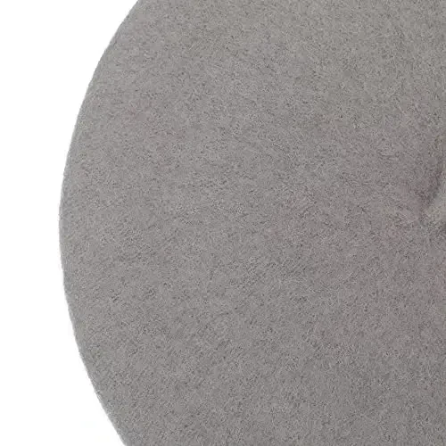 ZLYC Wool French Beret Hat Solid Color Beret Cap for Women Girls - 6