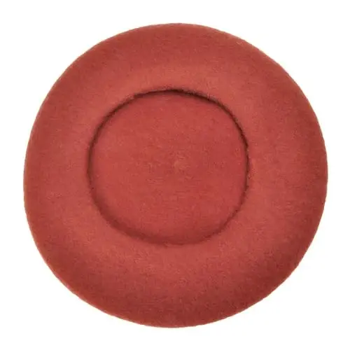 ZLYC Wool French Beret Hat Solid Color Beret Cap for Women Girls - 1