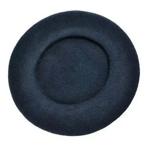 ZLYC Wool French Beret Hat Solid Color Beret Cap for Women Girls - 5