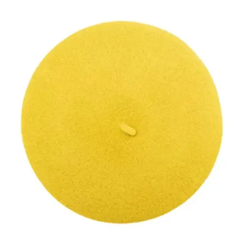 ZLYC Wool French Beret Hat Solid Color Beret Cap for Women Girls - 4