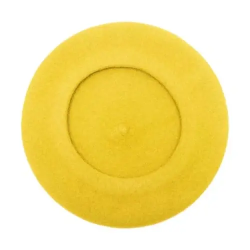 ZLYC Wool French Beret Hat Solid Color Beret Cap for Women Girls - 4