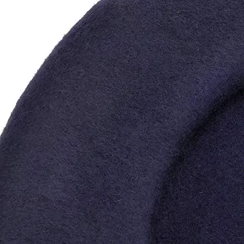 ZLYC Wool French Beret Hat Solid Color Beret Cap for Women Girls - 6
