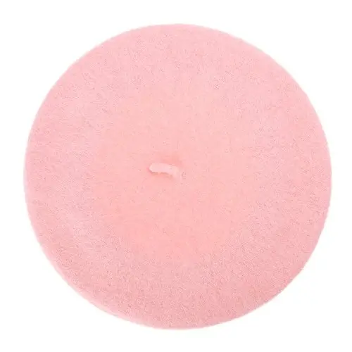 ZLYC Wool French Beret Hat Solid Color Beret Cap for Women Girls - 5