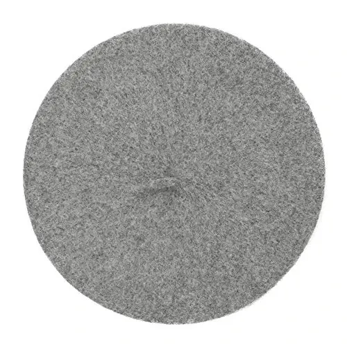 ZLYC Wool French Beret Hat Solid Color Beret Cap for Women Girls - 4