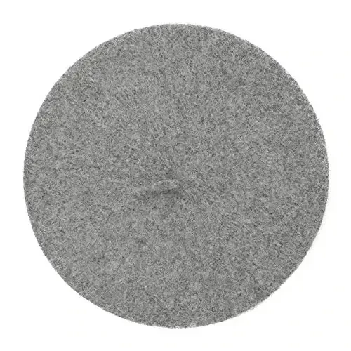 ZLYC Wool French Beret Hat Solid Color Beret Cap for Women Girls - 4