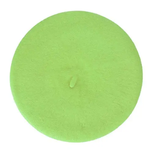 ZLYC Wool French Beret Hat Solid Color Beret Cap for Women Girls - 4