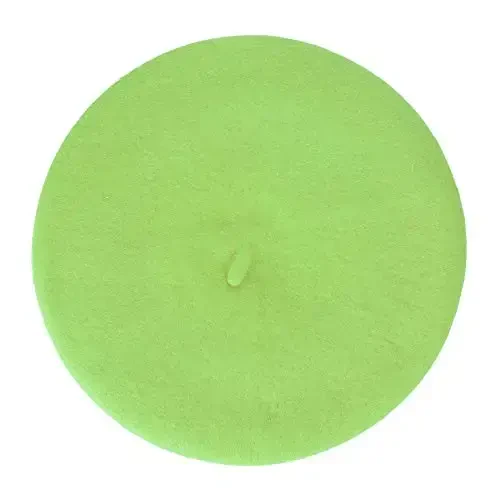 ZLYC Wool French Beret Hat Solid Color Beret Cap for Women Girls - 4