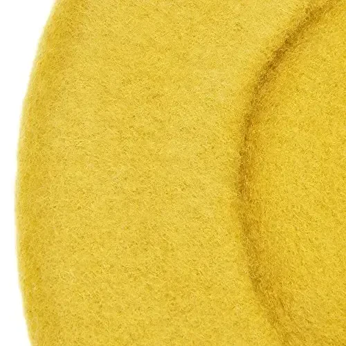 ZLYC Wool French Beret Hat Solid Color Beret Cap for Women Girls - 6
