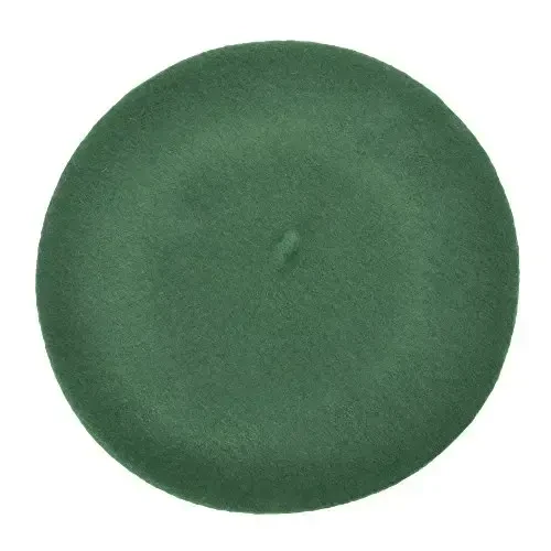 ZLYC Wool French Beret Hat Solid Color Beret Cap for Women Girls - 5
