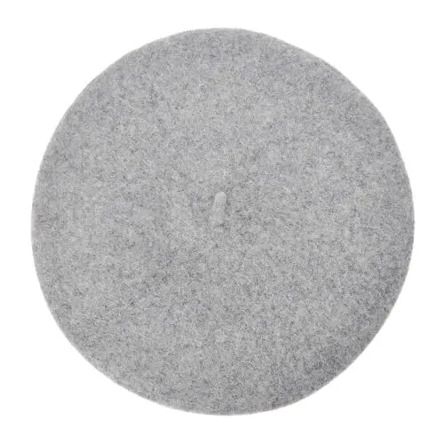 ZLYC Wool French Beret Hat Solid Color Beret Cap for Women Girls - 5