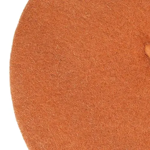 ZLYC Wool French Beret Hat Solid Color Beret Cap for Women Girls - 6