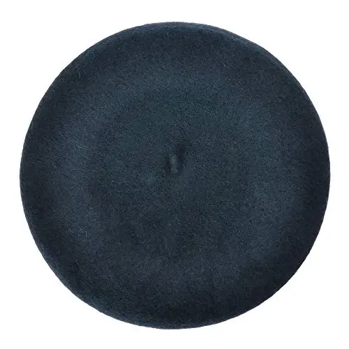 ZLYC Wool French Beret Hat Solid Color Beret Cap for Women Girls - 4