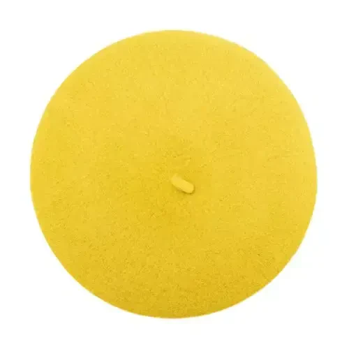 ZLYC Wool French Beret Hat Solid Color Beret Cap for Women Girls - 4
