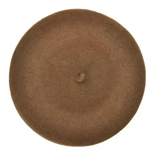 ZLYC Wool French Beret Hat Solid Color Beret Cap for Women Girls - 4