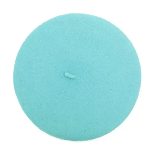 ZLYC Wool French Beret Hat Solid Color Beret Cap for Women Girls - 4