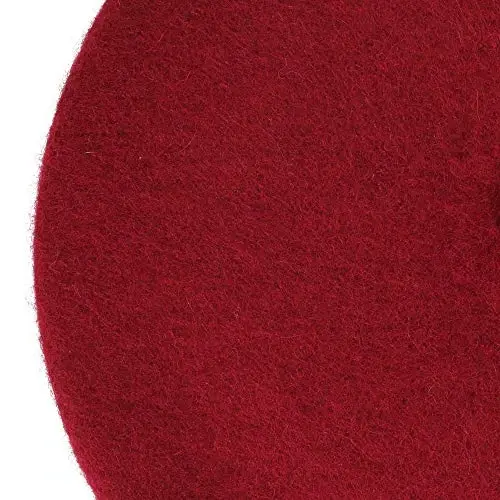 ZLYC Wool French Beret Hat Solid Color Beret Cap for Women Girls - 6