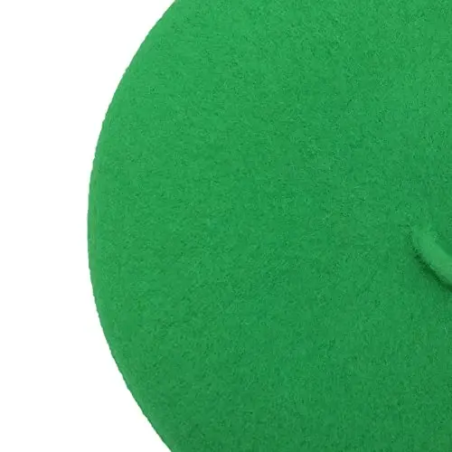 ZLYC Wool French Beret Hat Solid Color Beret Cap for Women Girls - 6