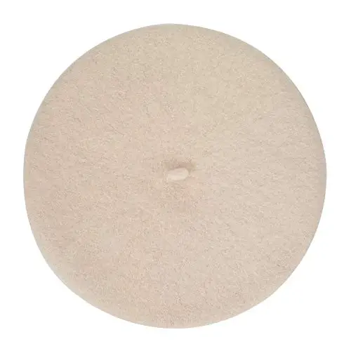 ZLYC Wool French Beret Hat Solid Color Beret Cap for Women Girls - 4