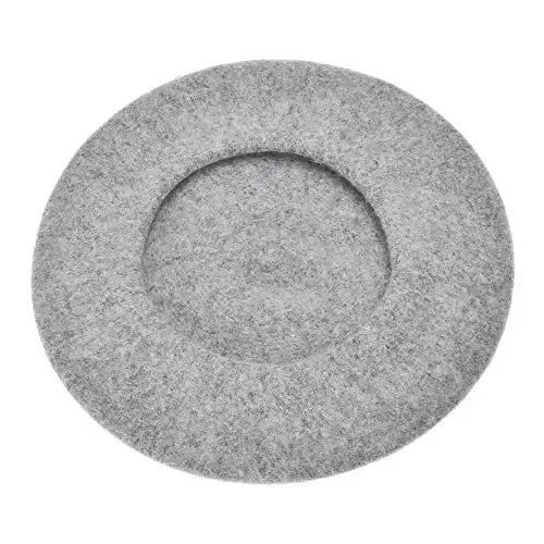 ZLYC Wool French Beret Hat Solid Color Beret Cap for Women Girls - 5