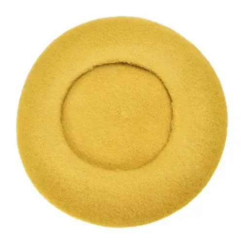 ZLYC Wool French Beret Hat Solid Color Beret Cap for Women Girls - 5