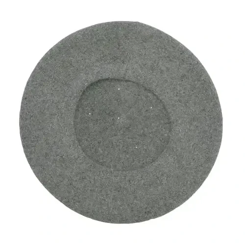 ZLYC Женский Французский Берет Двусторонний Вязаный Утепленный Теплая Шапка для Дам Девушек - 6