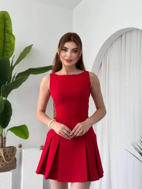 Zoe Mini Ko'ylak - BÜYÜKBEDENIZ