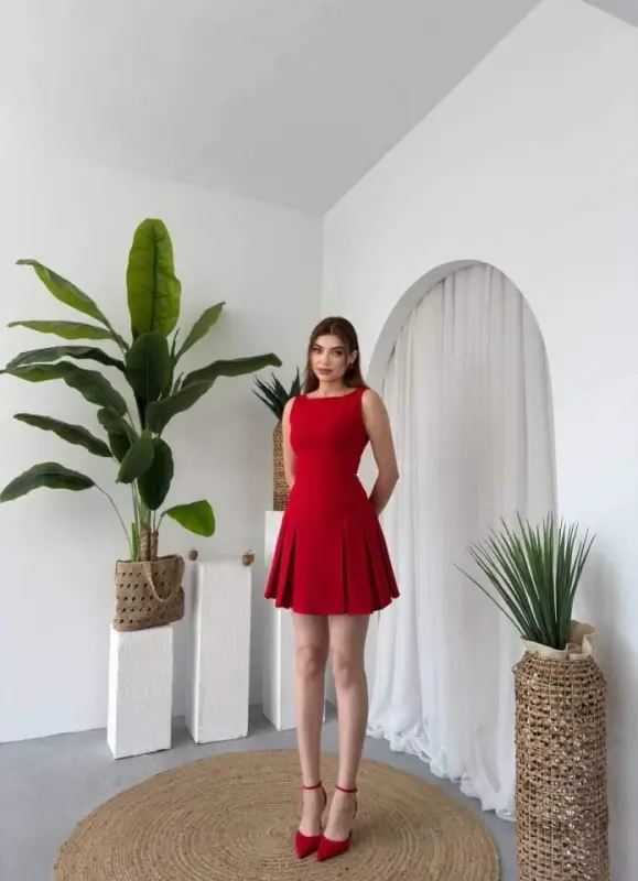 Zoe Mini Ko'ylak - 5