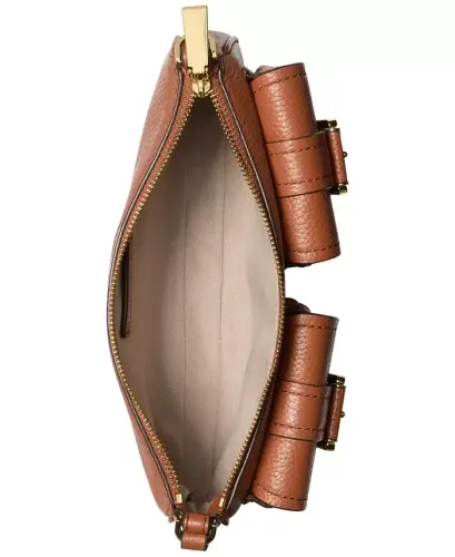 Zoe Small Leather Convertible Shoulder Bag-Luggage - MICHAEL KORS (1)