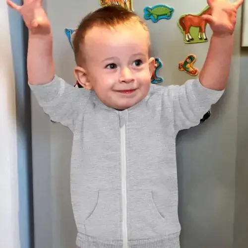 ZOELNIC Toddler Baby Boy Fall Winter Hooded Clothes Baby Boy Hoodie Tops Letter Printed Long Sleeve Sweatshirt - 5