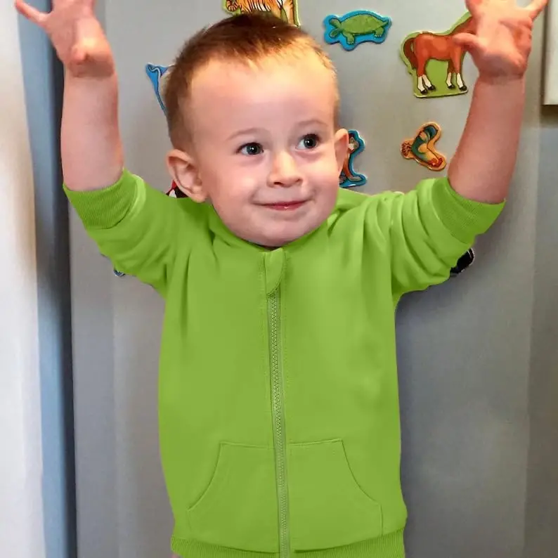 ZOELNIC Toddler Baby Boy Fall Winter Hooded Clothes Baby Boy Hoodie Tops Letter Printed Long Sleeve Sweatshirt - 5