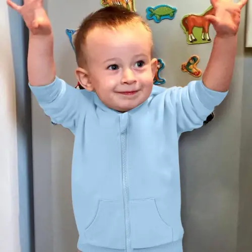 ZOELNIC Toddler Baby Boy Fall Winter Hooded Clothes Baby Boy Hoodie Tops Letter Printed Long Sleeve Sweatshirt - 4