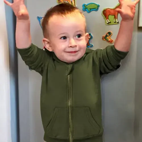 ZOELNIC Toddler Baby Boy Fall Winter Hooded Clothes Baby Boy Hoodie Tops Letter Printed Long Sleeve Sweatshirt - 4